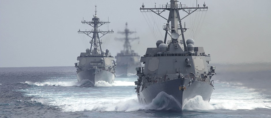 US Destroyer ships